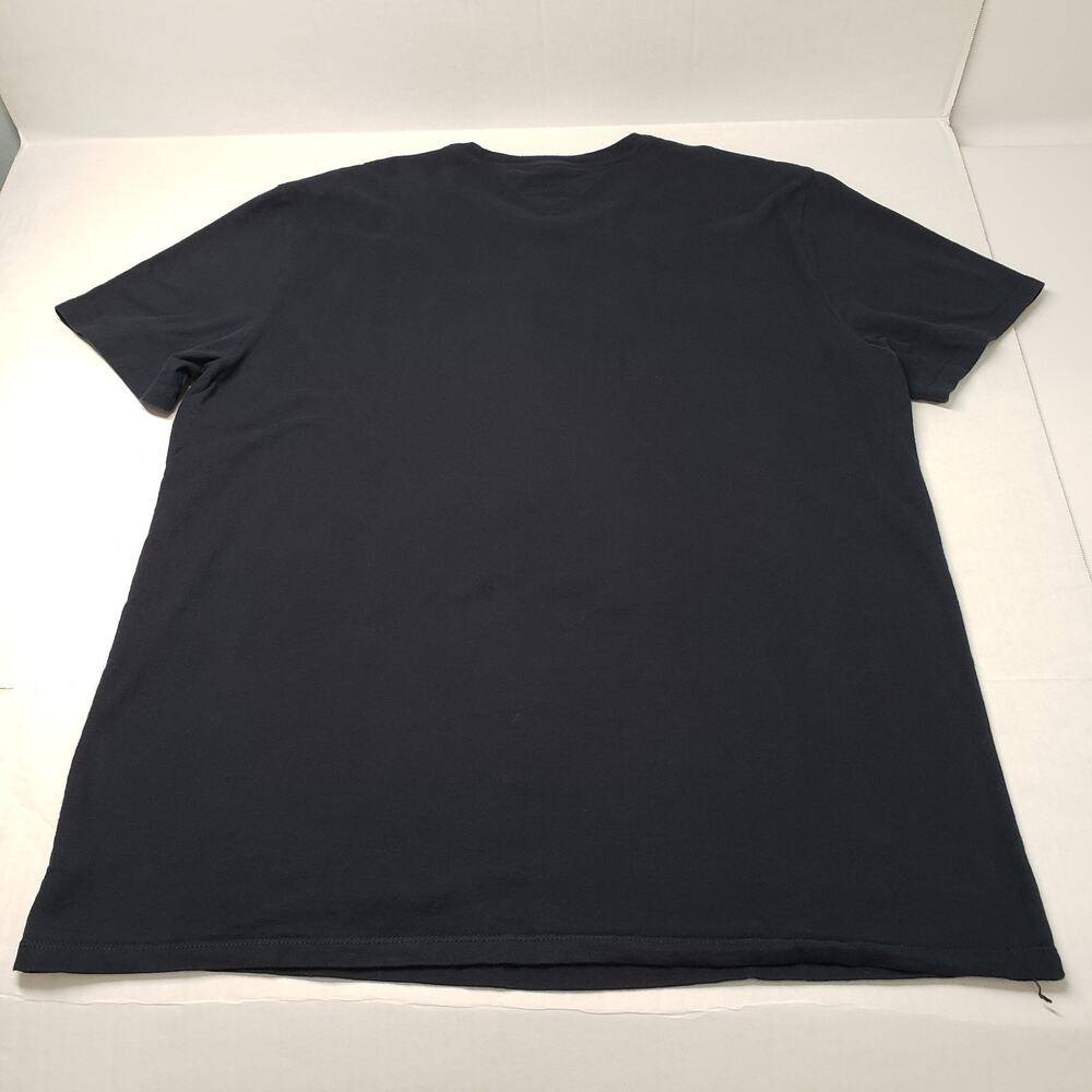 Tommy Hilfiger T-Shirt Mens XL Blue Logo Short Sleeve Crew Neck Graphic Tee Flag - Picture 16 of 16